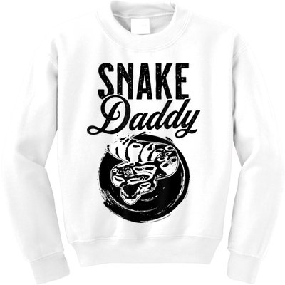 Snake Daddy Father Dad Snake Kids Sweatshirt