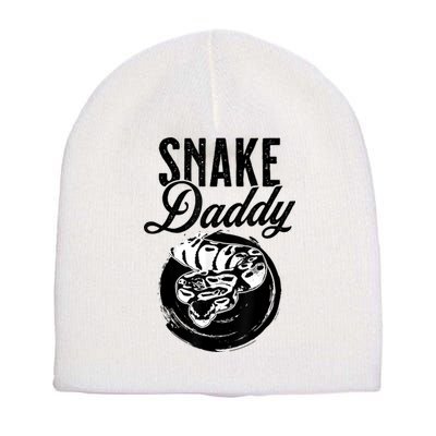 Snake Daddy Father Dad Snake Short Acrylic Beanie