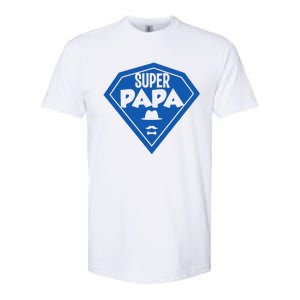 Super Dad Fathers Day Softstyle CVC T-Shirt