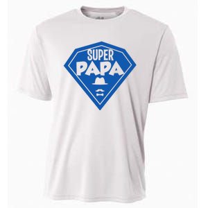 Super Dad Fathers Day Cooling Performance Crew T-Shirt