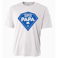 Super Dad Fathers Day Cooling Performance Crew T-Shirt