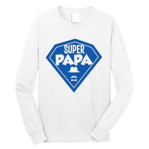 Super Dad Fathers Day Long Sleeve Shirt