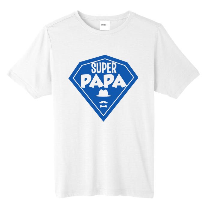 Super Dad Fathers Day Tall Fusion ChromaSoft Performance T-Shirt