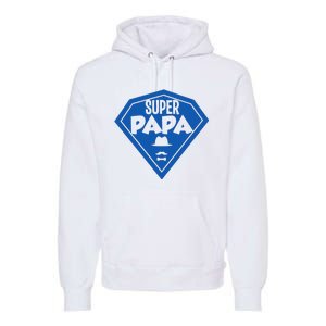 Super Dad Fathers Day Premium Hoodie