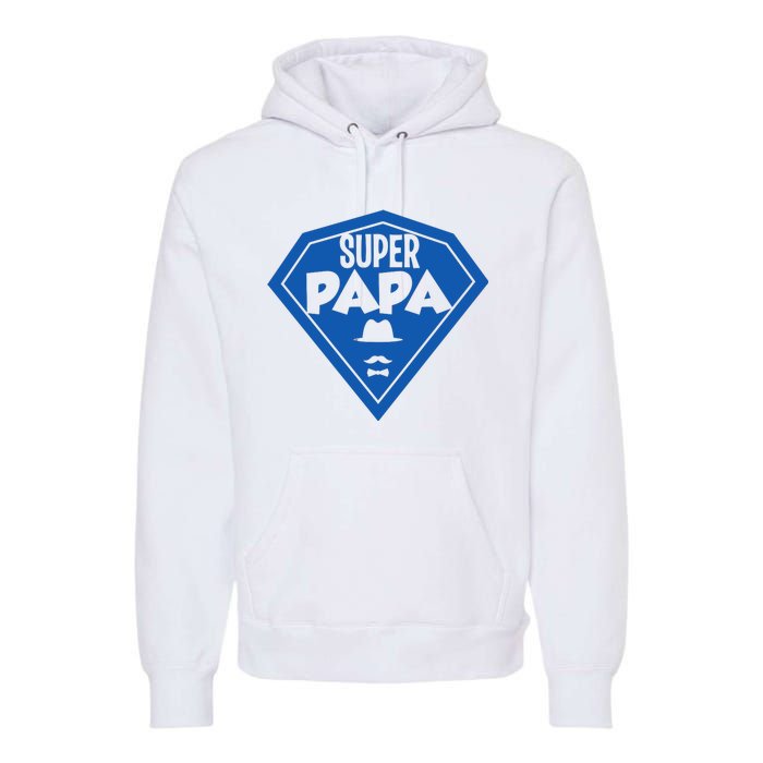 Super Dad Fathers Day Premium Hoodie