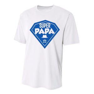 Super Dad Fathers Day Performance Sprint T-Shirt