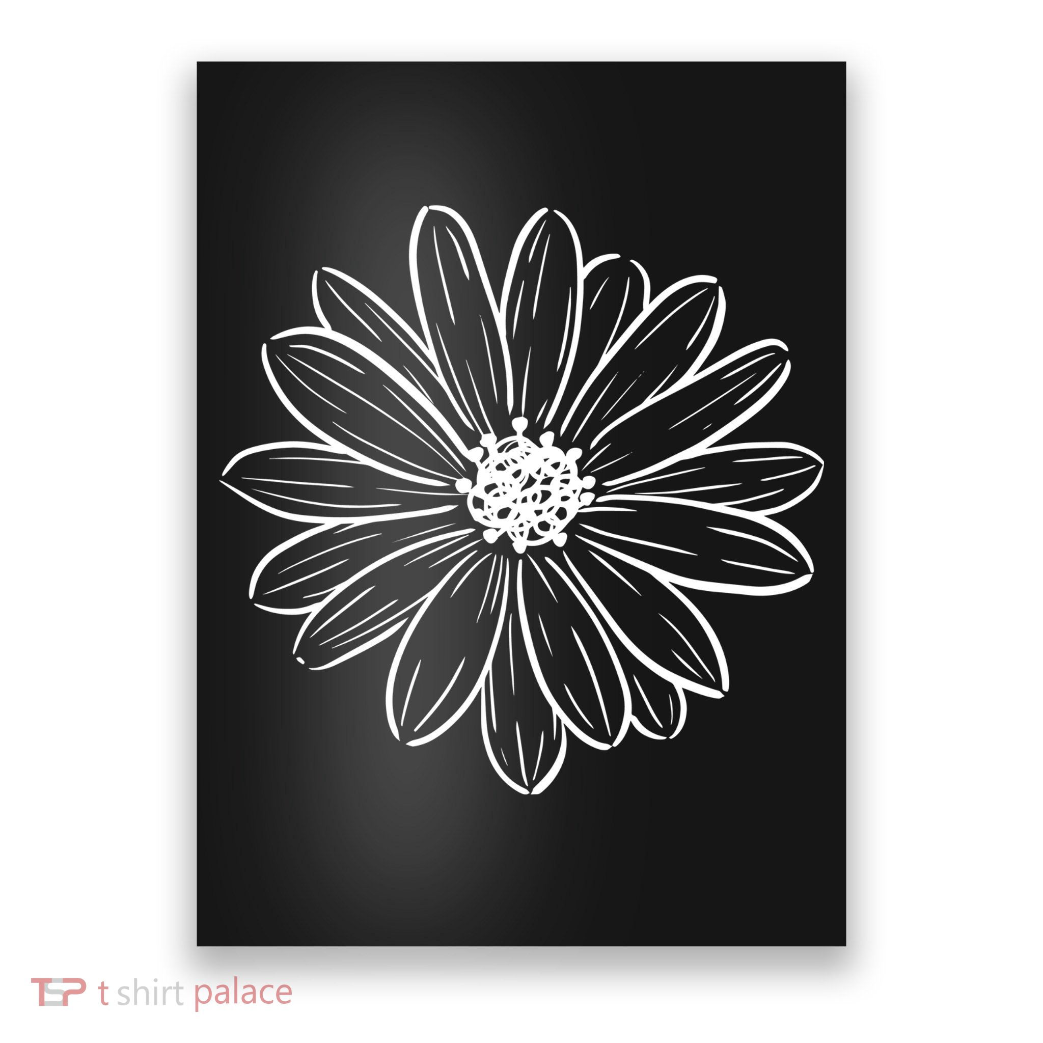 Spring Daisy Floral Poster