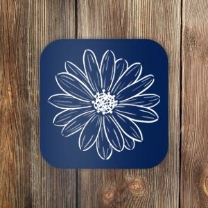 Spring Daisy Floral Coaster