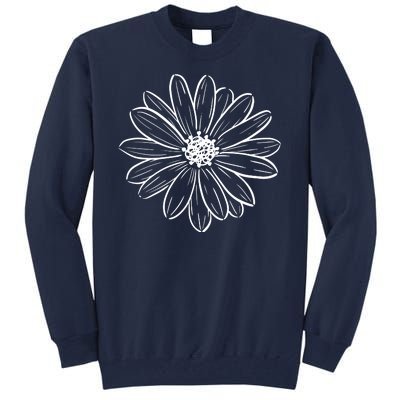 Spring Daisy Floral Tall Sweatshirt