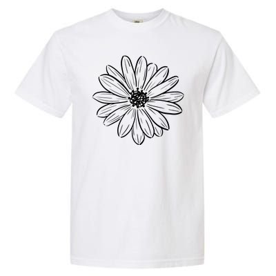 Spring Daisy Floral Garment-Dyed Heavyweight T-Shirt