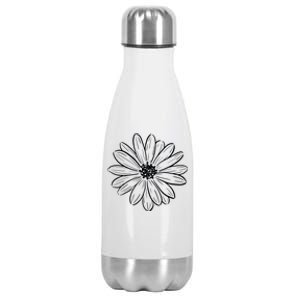 Spring Daisy Floral Stainless Steel Insulated Water Bottle