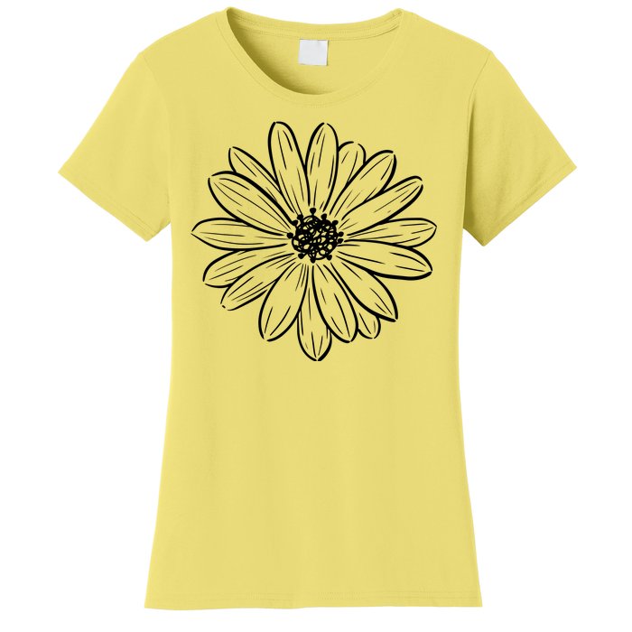 Spring Daisy Floral Women's T-Shirt