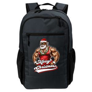 Santa Deadlift Fitness Christmas Funny Gym Christmas Cute Gift Daily Commute Backpack