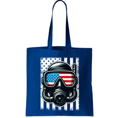 Scuba Diving Flag Patriotic Usa 4th Of July Vintage Cool Gift Bag