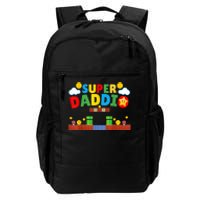 Super Dad Father's Day Gamer Daddy Super Daddio Daily Commute Backpack