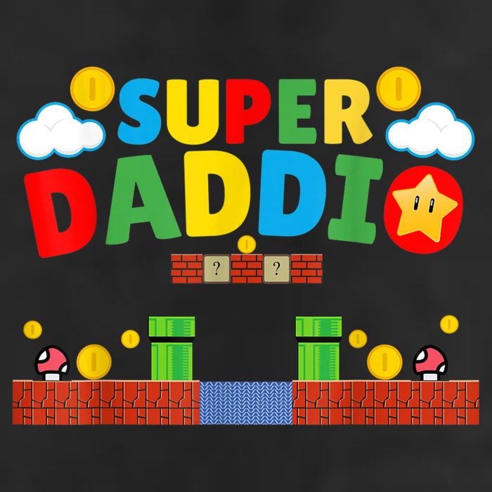 Super Dad Father's Day Gamer Daddy Super Daddio 11oz C Handle Ceramic Mug