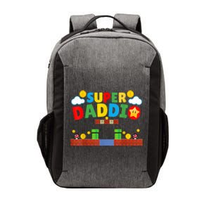 Super Dad Father's Day Gamer Daddy Super Daddio Vector Backpack