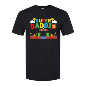 Super Dad Father's Day Gamer Daddy Super Daddio Softstyle CVC T-Shirt