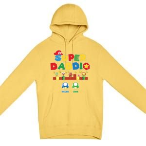 Super Daddio Father's Day Gamer Daddy Premium Pullover Hoodie