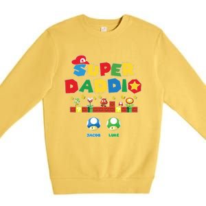 Super Daddio Father's Day Gamer Daddy Premium Crewneck Sweatshirt