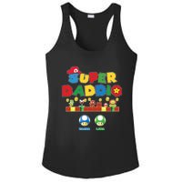 Super Daddio Father's Day Gamer Daddy Ladies PosiCharge Competitor Racerback Tank