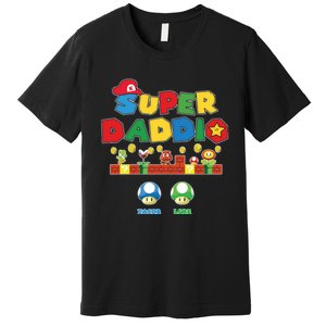 Super Daddio Father's Day Gamer Daddy Premium T-Shirt