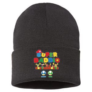 Super Daddio Father's Day Gamer Daddy Sustainable Knit Beanie