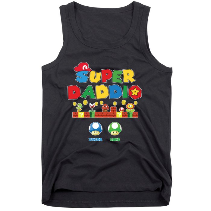 Super Daddio Father's Day Gamer Daddy Tank Top