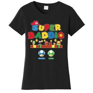 Super Daddio Father's Day Gamer Daddy Women's T-Shirt