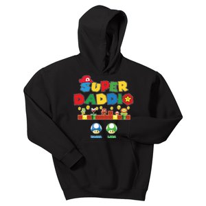 Super Daddio Father's Day Gamer Daddy Kids Hoodie