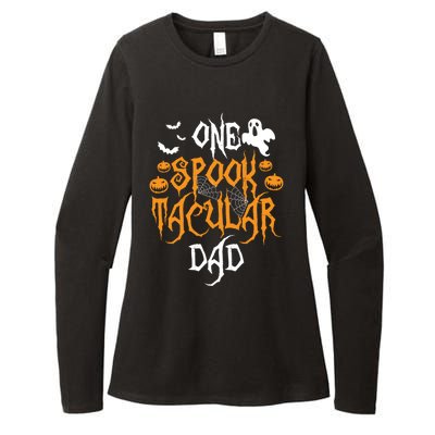 Spooktacular Dad Father Matching Family Halloween Gift Womens CVC Long Sleeve Shirt