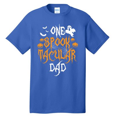 Spooktacular Dad Father Matching Family Halloween Gift Tall T-Shirt