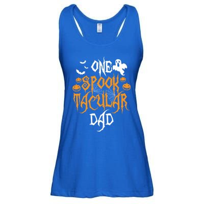 Spooktacular Dad Father Matching Family Halloween Gift Ladies Essential Flowy Tank