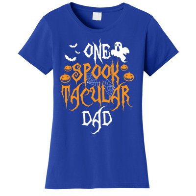 Spooktacular Dad Father Matching Family Halloween Gift Women's T-Shirt