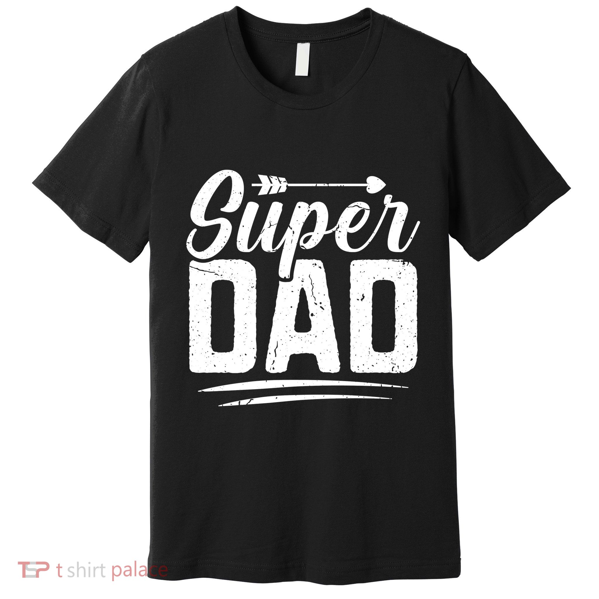 Super Dad FatherS Day Graphic Premium T-Shirt
