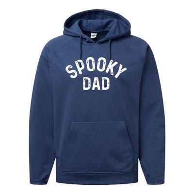 Spooky Dad Family Matching Halloween Father Daddy Costume Performance Fleece Hoodie