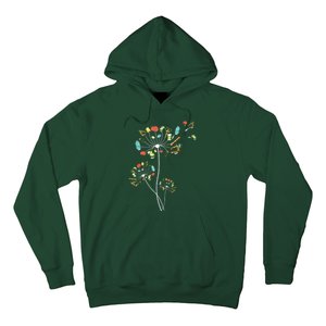 Sewing Dandelion Flowers Quilting Hoodie