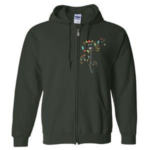 Sewing Dandelion Flowers Quilting Full Zip Hoodie