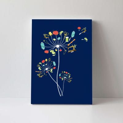 Sewing Dandelion Flowers Quilting Canvas