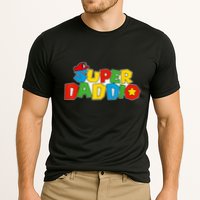 Super Daddio Funny Gamer Dad Fathers Day Video Game Lover Cooling Performance Crew T-Shirt