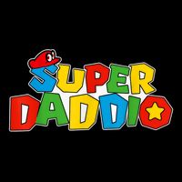 Super Daddio Funny Gamer Dad Fathers Day Video Game Lover Cooling Performance Crew T-Shirt