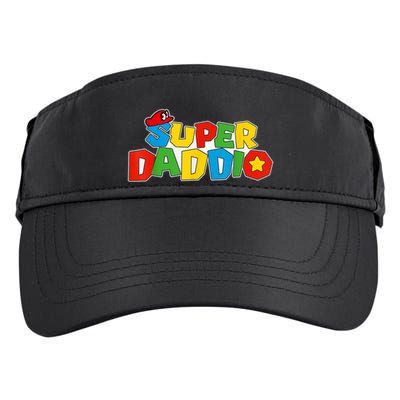 Super Daddio Funny Gamer Dad Fathers Day Video Game Lover Adult Drive Performance Visor