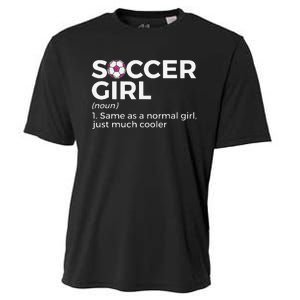 Soccer  Definition funny player soccer coach Cooling Performance Crew T-Shirt