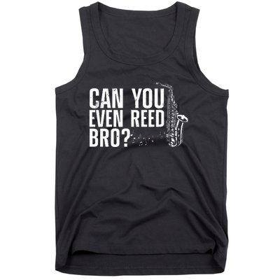 Saxophone Design For Saxophone Player Reed Tank Top