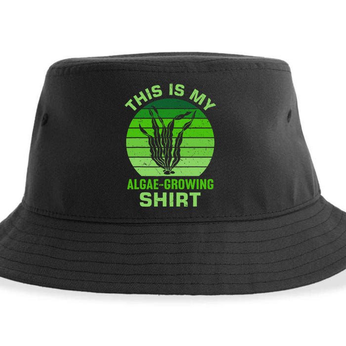 Seaweed Design For Algae Lovers Sustainable Bucket Hat