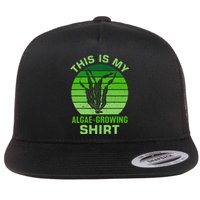 Seaweed Design For Algae Lovers Flat Bill Trucker Hat