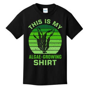 Seaweed Design For Algae Lovers Kids T-Shirt