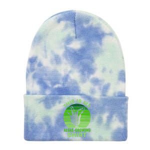 Seaweed Design For Algae Lovers Tie Dye 12in Knit Beanie