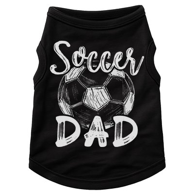Soccer Dad For Family Matching Team Player Soccer Ball Doggie Tank