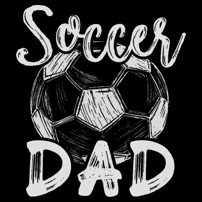 Soccer Dad For Family Matching Team Player Soccer Ball Impact Tech Backpack